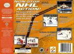 NHL Blades of Steel '99 Box Art Back